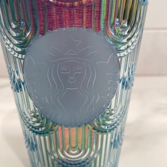 Starbucks - Bundle (2 Cups) Aqua Mermaid Cup with Straw - Picture 5 of 7